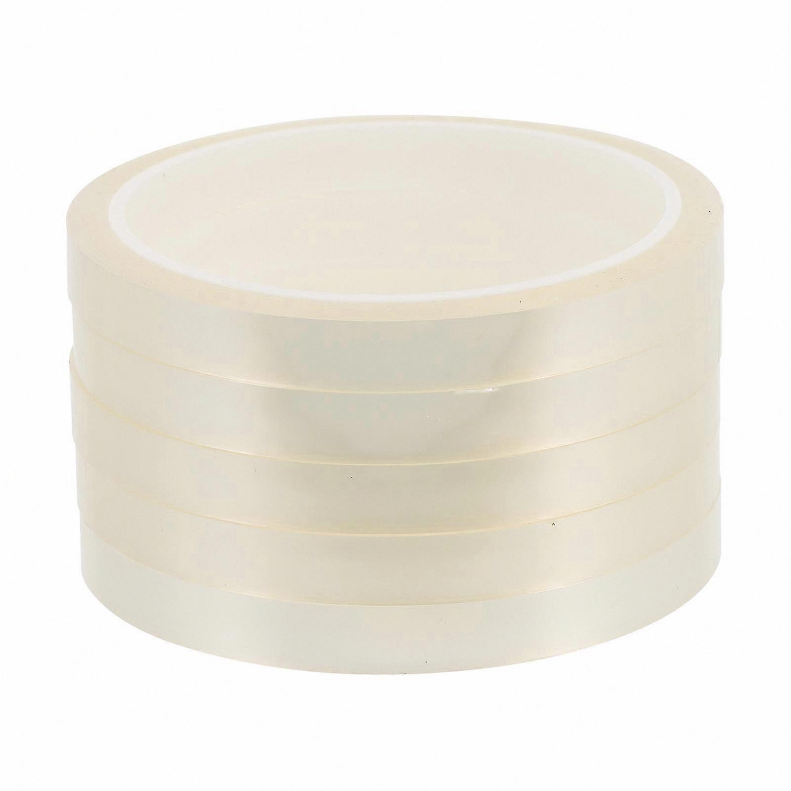 5 Rolls High-Temperature Resistant Tape for Electronics Sublimation Applications