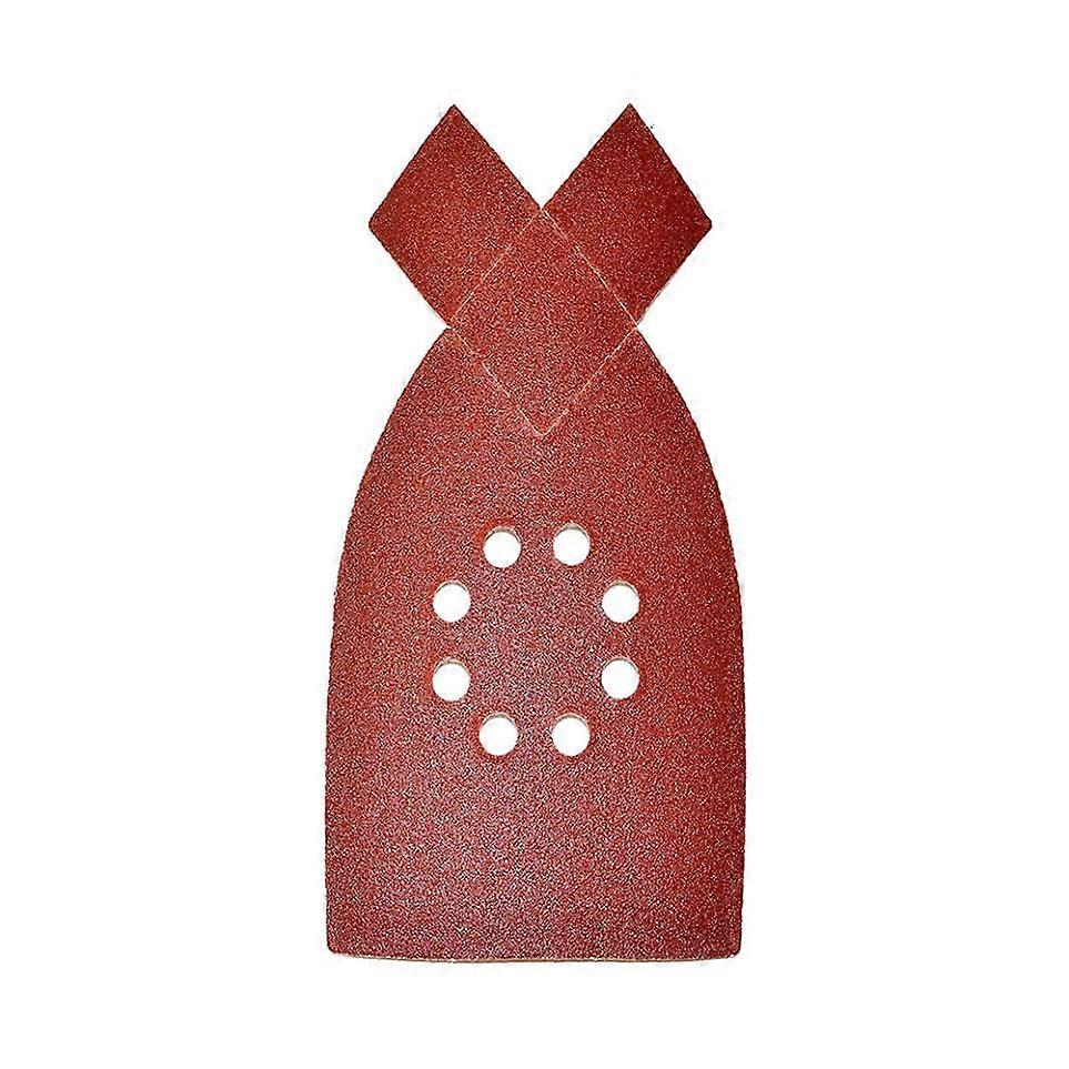 50Pcs Hook and Loop Sanding Discs Flocked Sandpaper Grits for Surface Cleaning and Finishing