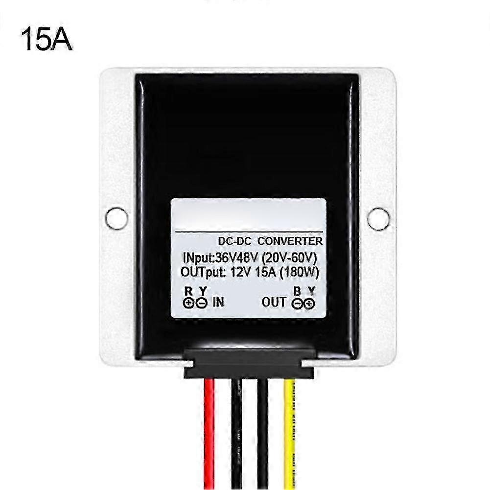 Compact DC-DC Step-Down Module 36V/48V to 12V 10A High Efficiency