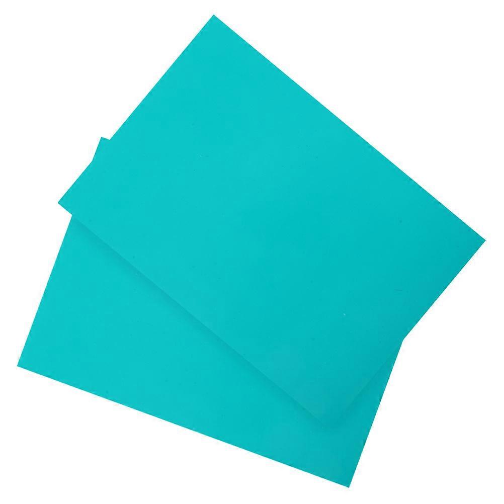 Linoleum Block Printmaking 2Pcs Carving Block Sheet For DIY Material Outdoor Activities Green Rectangular Fine Surface