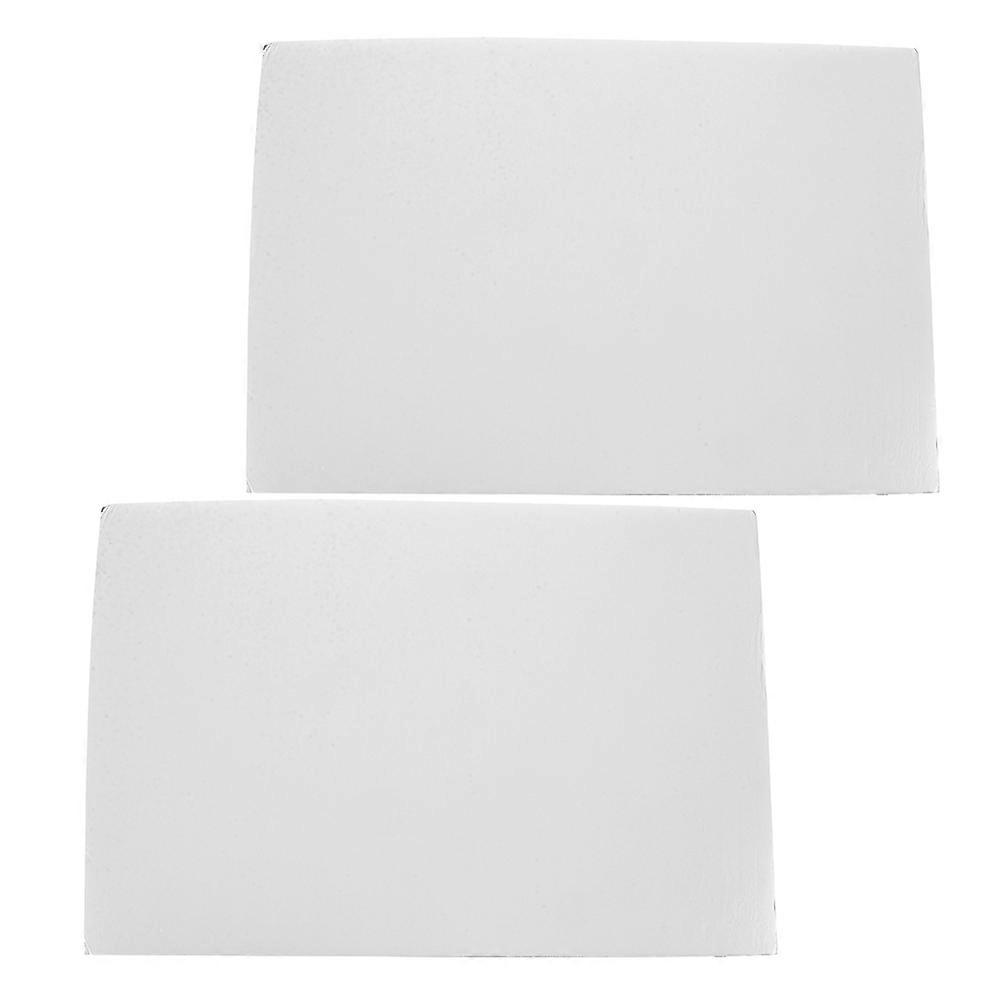 Foam Board Craft Sheets for Model DIY 2Pcs White High-Density Foam
