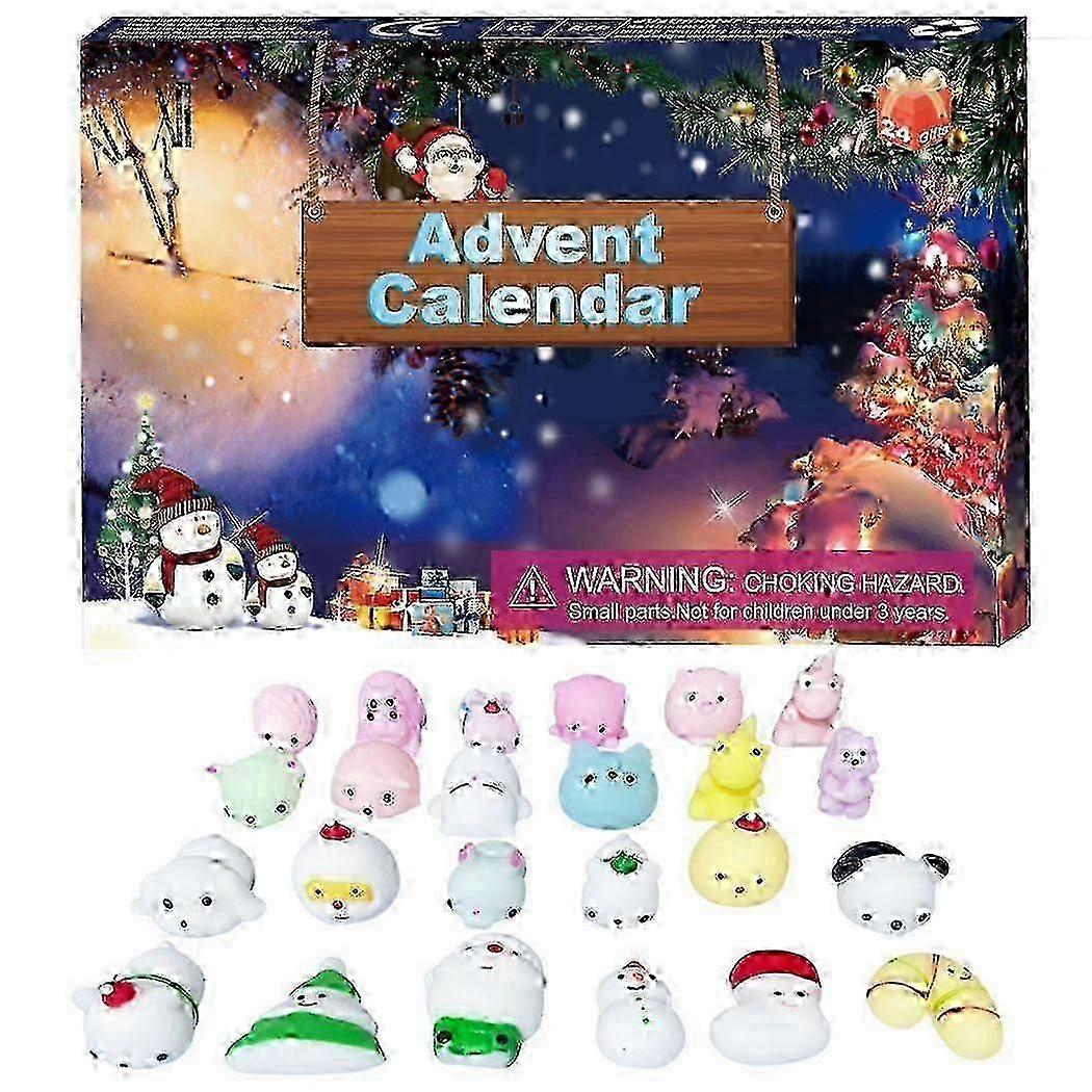 25-26 2025 Advent calendar Countdown to Christmas with animals - Blind Box Gift Box