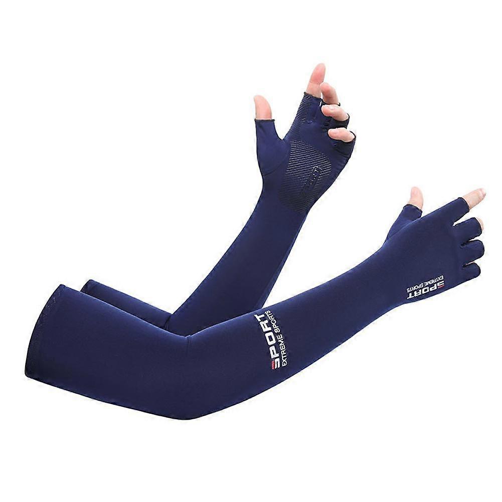 Manchons rafraîchissants Icy Sleeve pour les bras, protection UV, ventilation solaire, respirants et antidérapants, idéaux pour les sports de plein air.