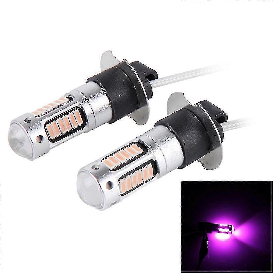 Car fog light 2 PCS H3 10W 30 SMD-4014 LEDs for vehicles