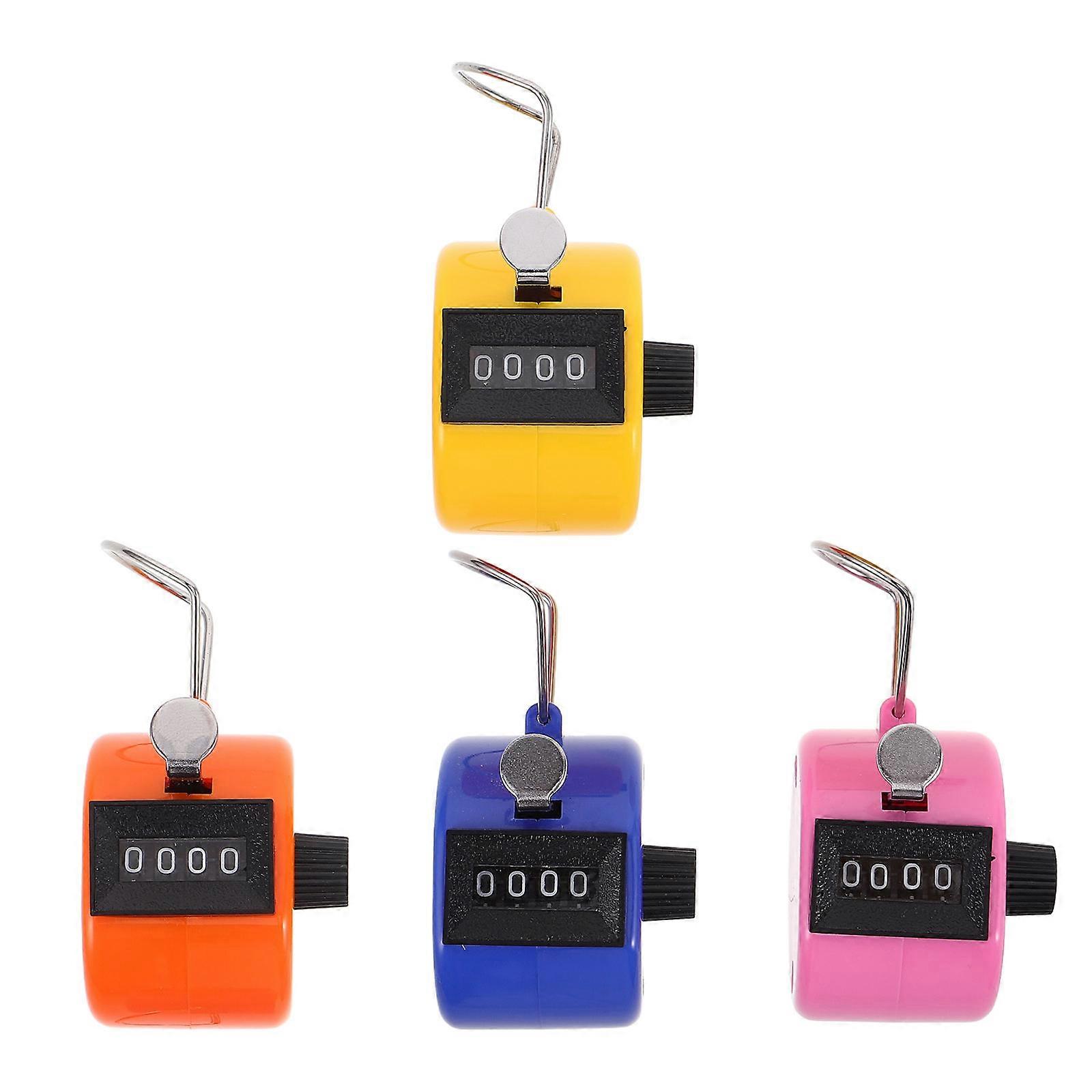 Handheld Counting Clicker Device for Sports and Office 4Pcs