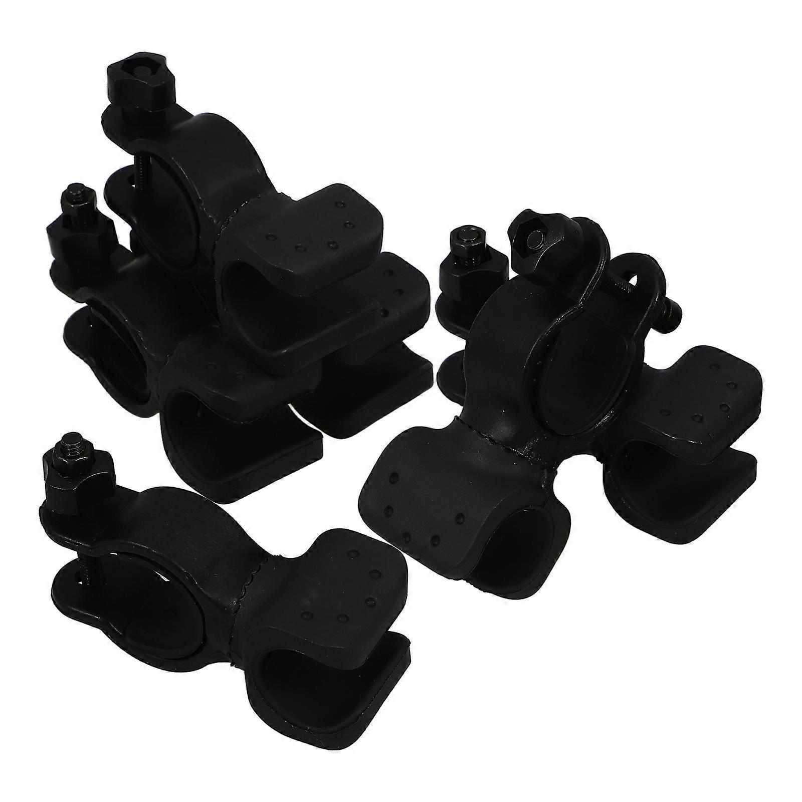 Cane Holder Assistive Accessory with Flashlight Mount 6Pcs Set