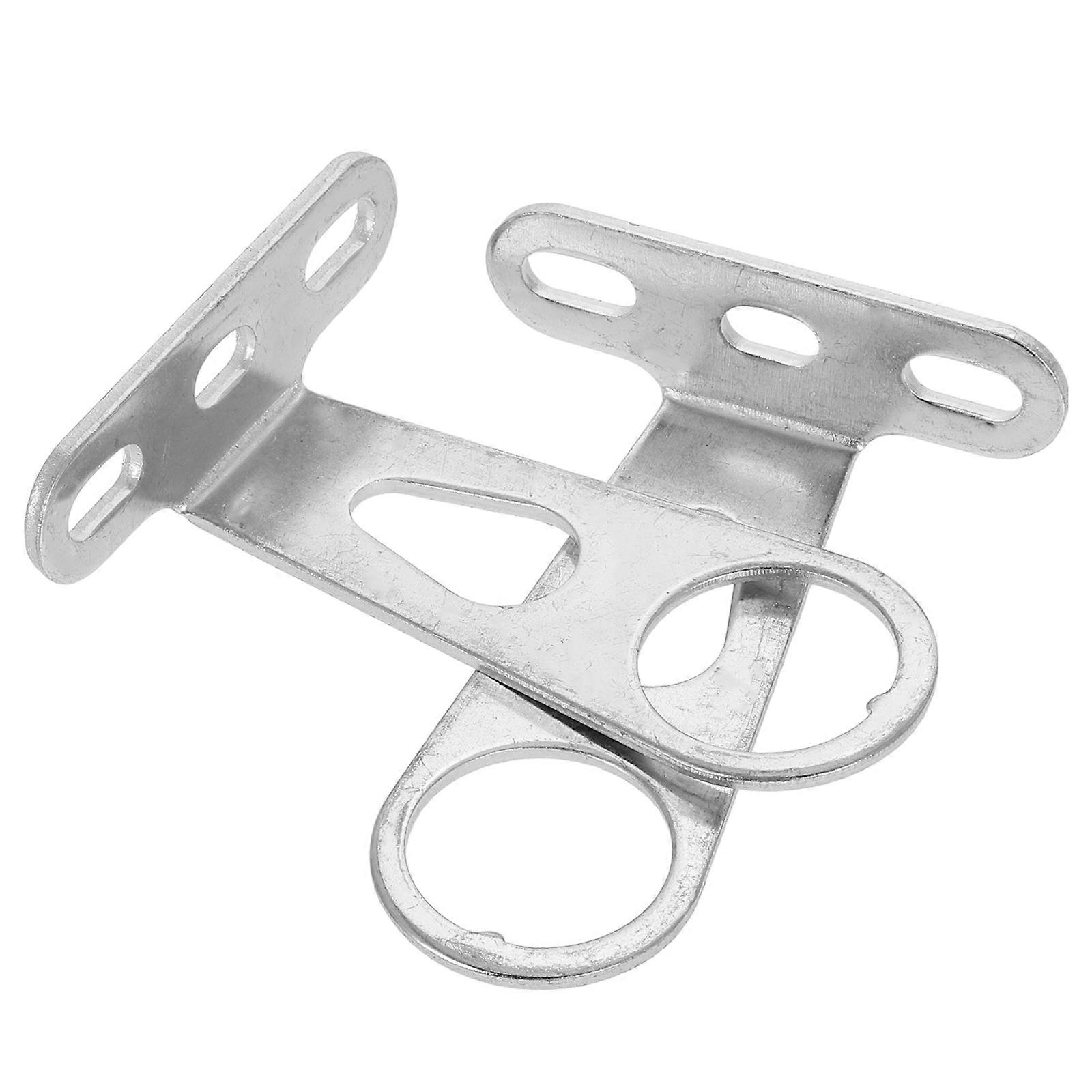 Car Basket Fixed Frame Bicycle Basket Support Bracket for 2Pcs Pair