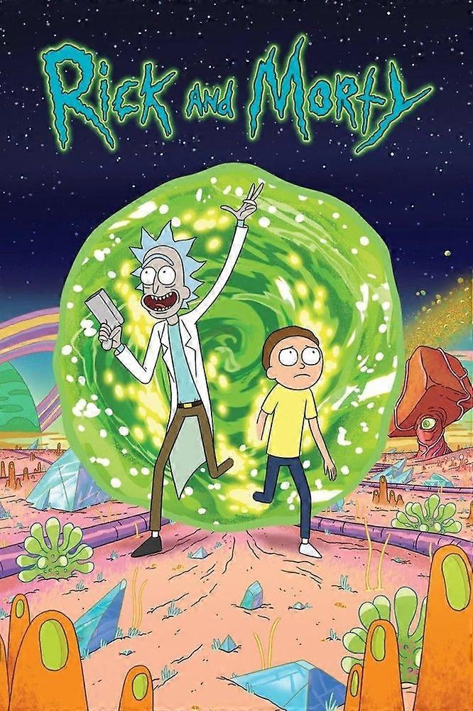 Rick And Morty Jigsaw Puzzle Brain Teaser EB 1559