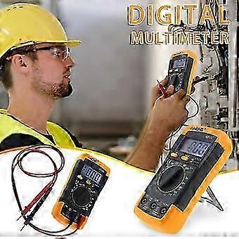 Digital Voltmeter Ammeter Meter Auto Range Digital Electrical Measurement Meter Measures Ac/dc Current Voltage Resistance Capacitance Temperature
