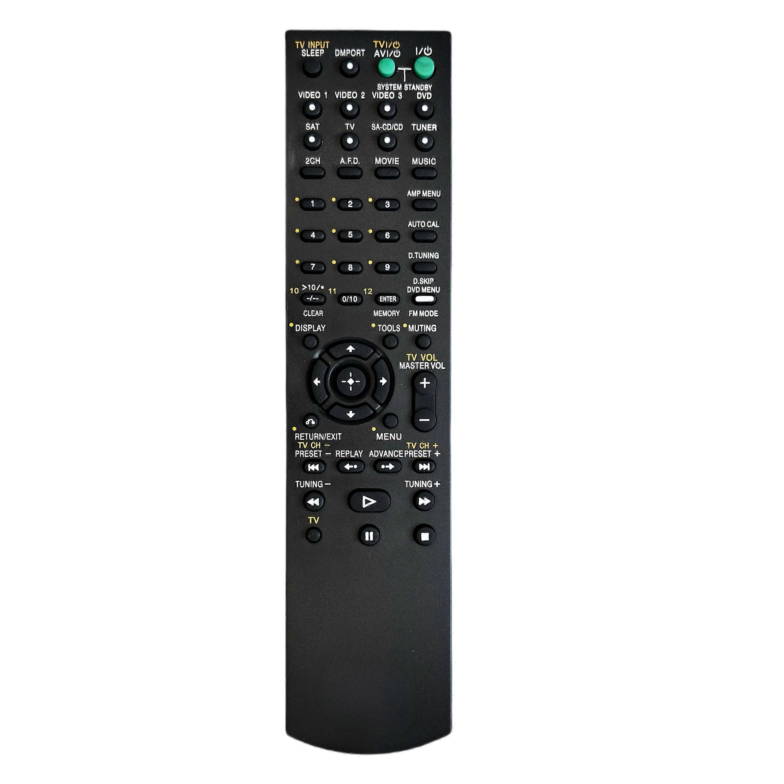 AV Receiver Remote Replacement for Sony STRK650P STRK660P STRK670P STRK675P STRDE595 STRDE997