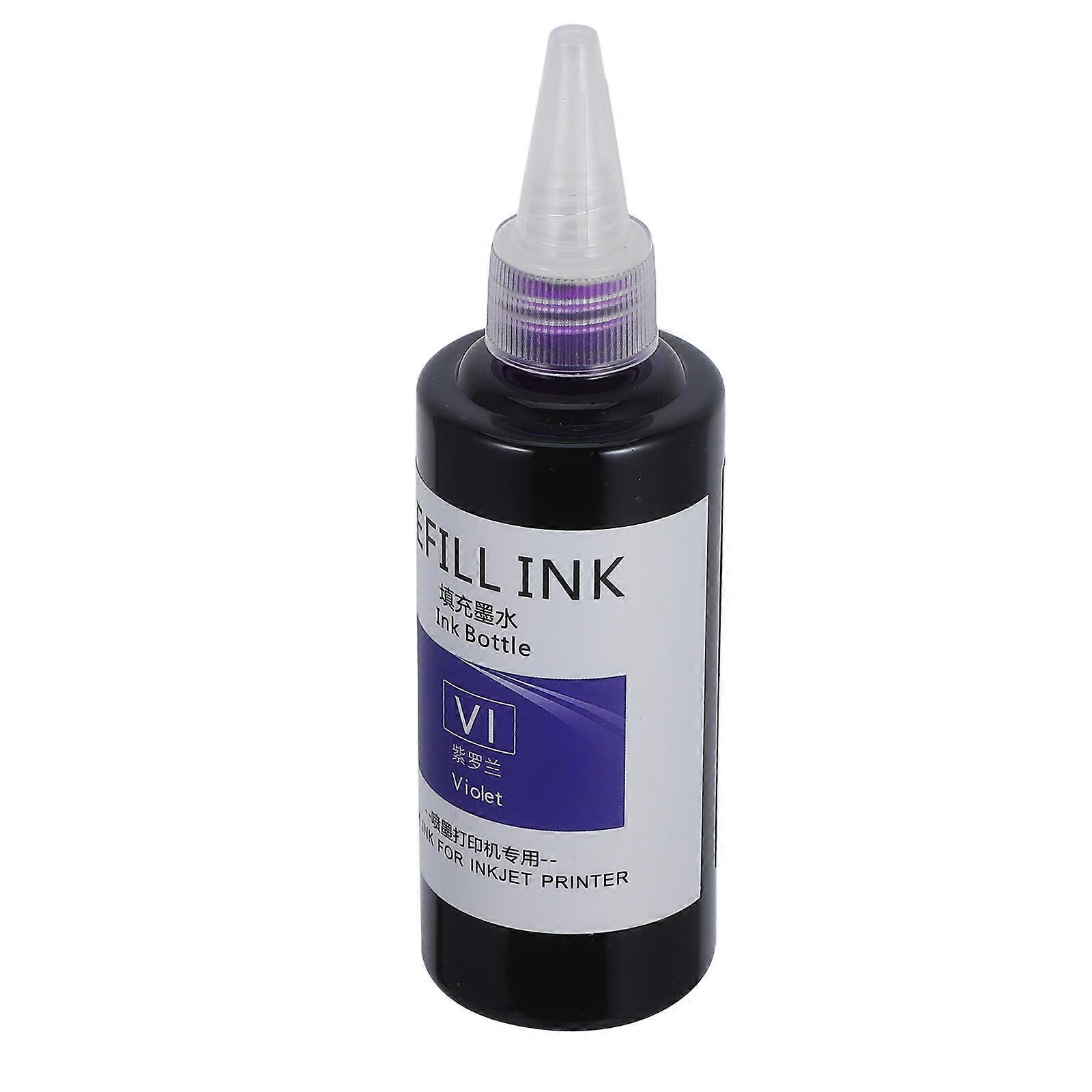Self Inking Stamps Violet Refill Ink with Archival Quality for Clear Prints