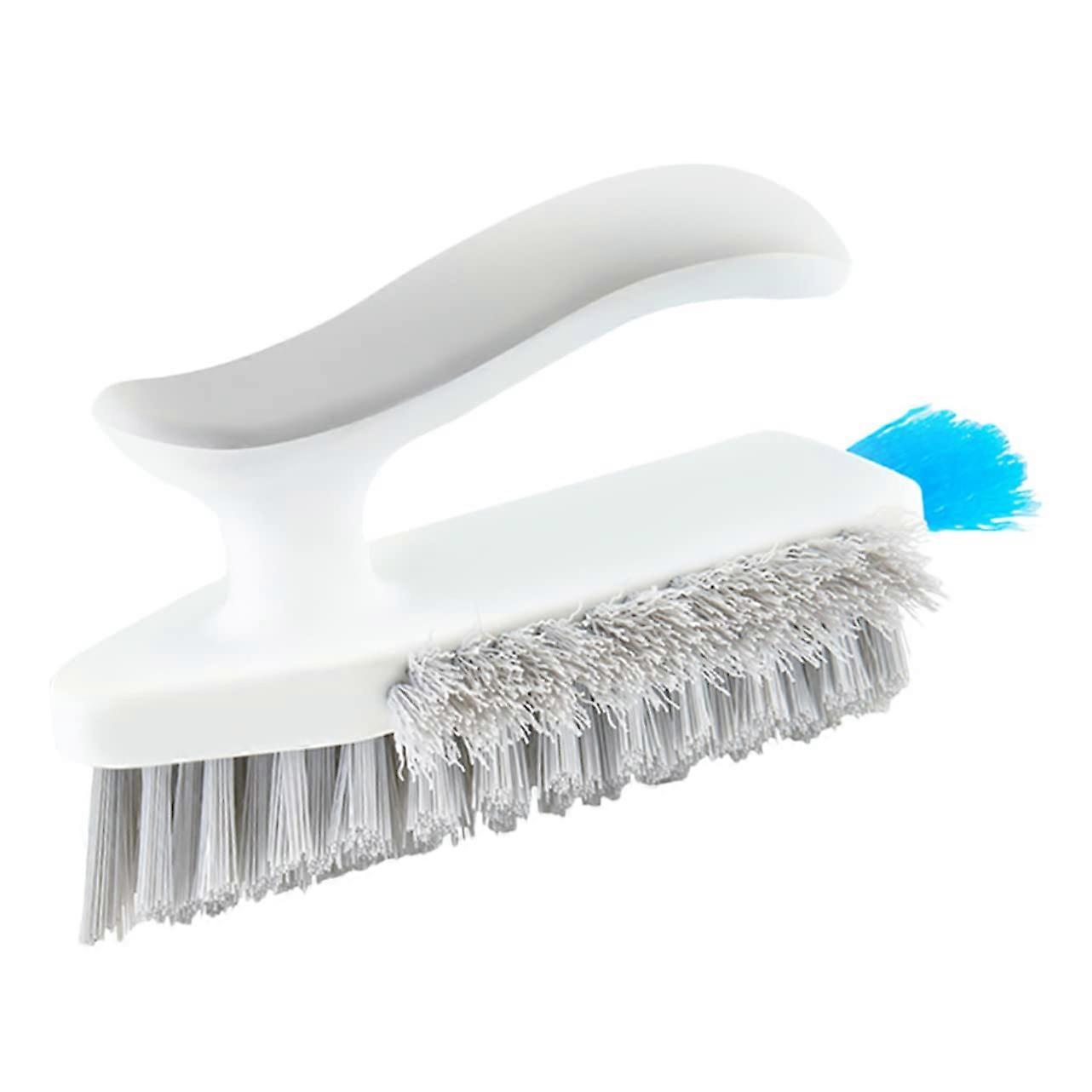 Cleaning Brush with Ergonomic Grip for Window Track, Floor Gap and Tile Grout Crevice Cleaning