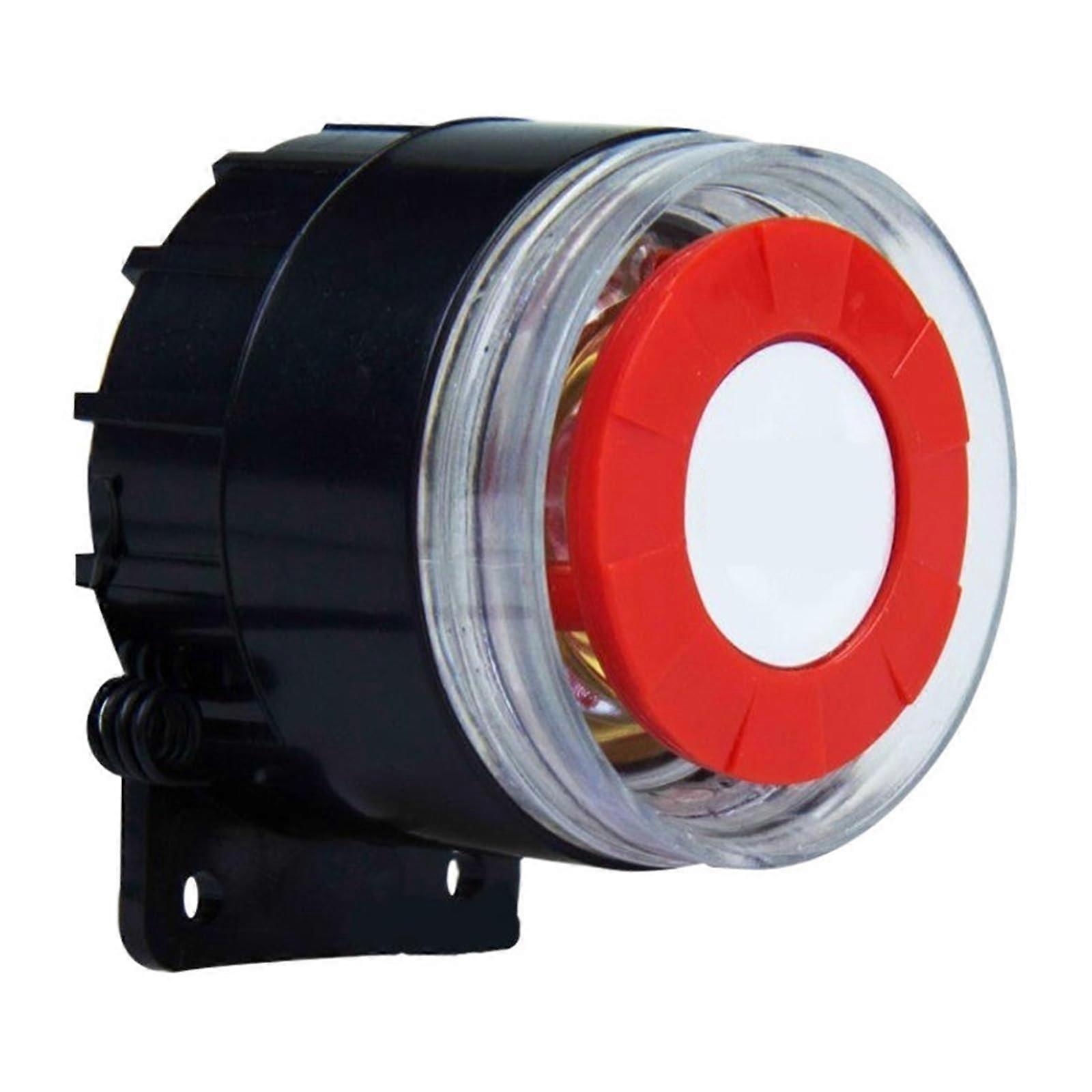 12V  Decibel Warning Buzzer with Chime for Industrial Safety, Dual Sound Modes, Easy Install