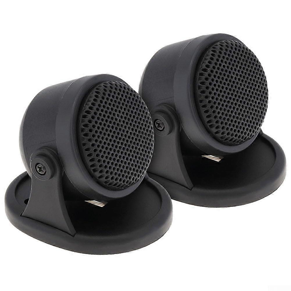 2Pcs Car Tweeter Speakers Dome Style for CrystalClear  Frequencies and Enhanced Audio