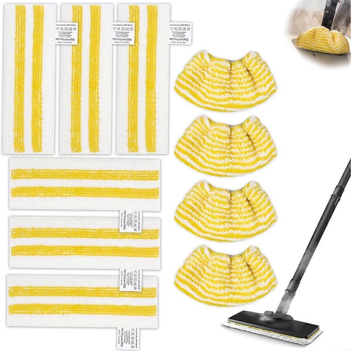 Replacement Microfibre Cloth Set for Steam Cleaner EasyFix SC1, SC2, SC3, SC4, SC5, Steam Cleaner A