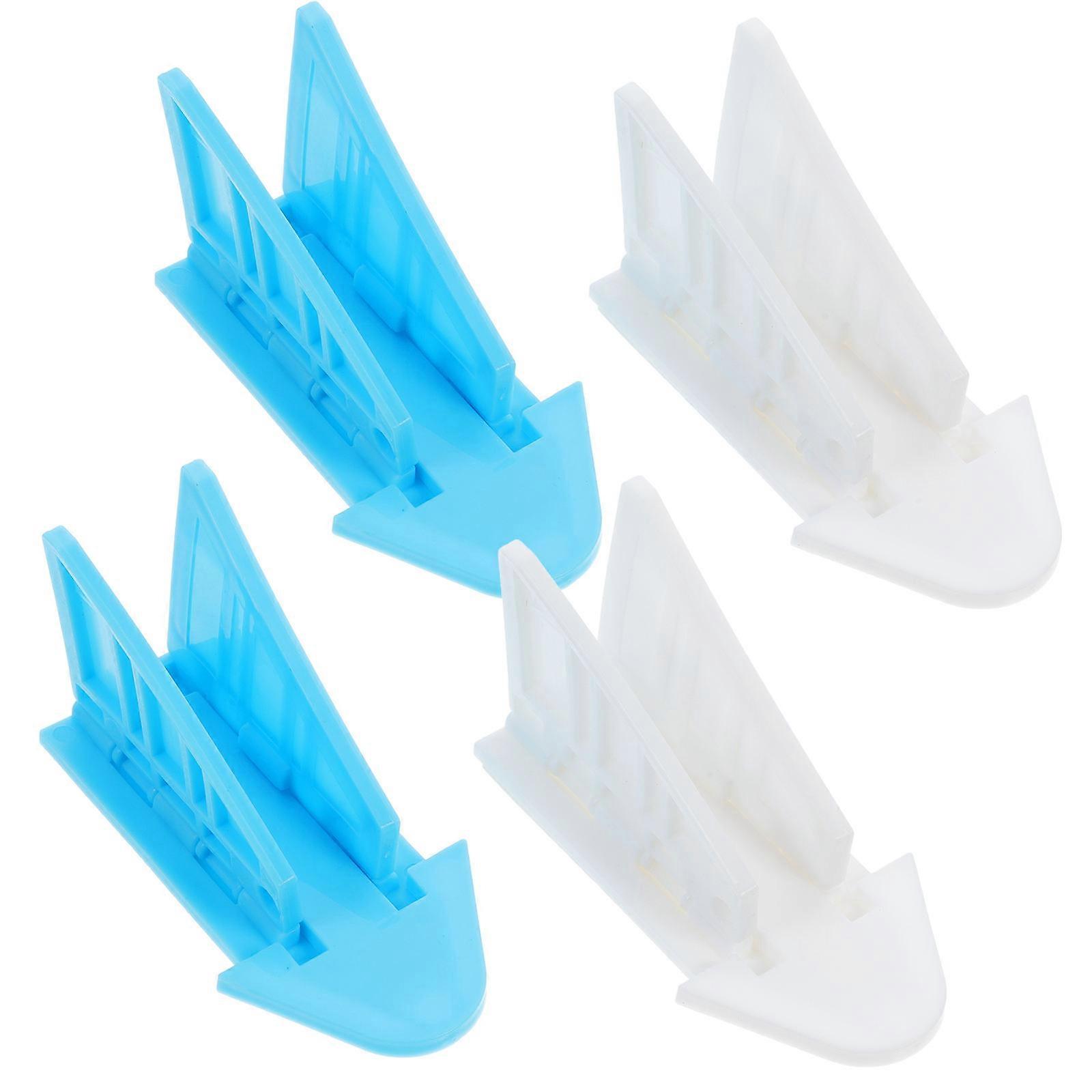 Worgeous 4pcs Baby Proof Glass Door Locks Sliding Window Locks Kids Safety Closet Locks