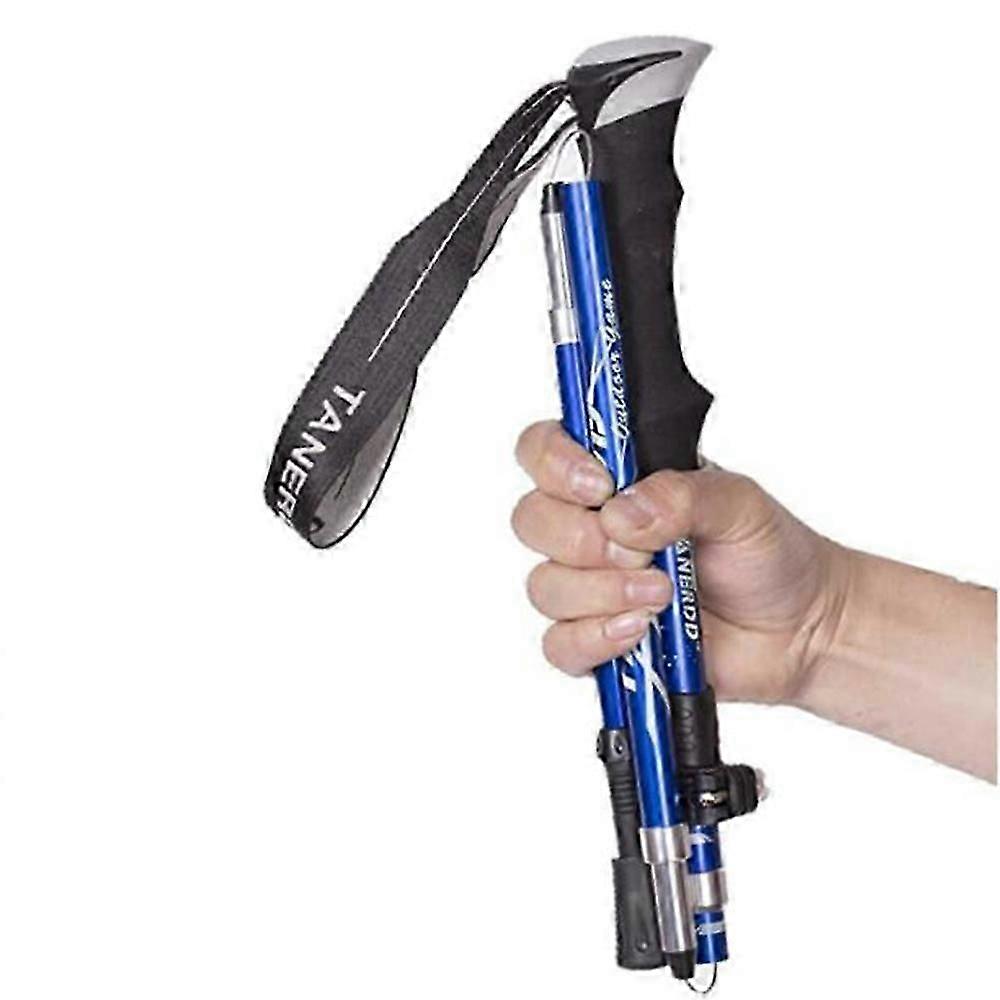 foldable walking poles adjustable lightweight telescopic trekking