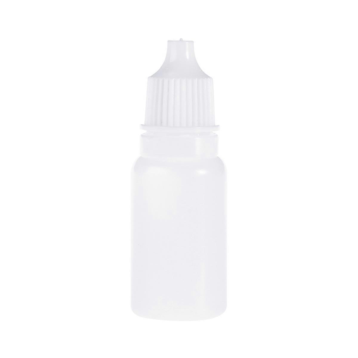 Eye Liquid Dropper Bottle Plastic Squeezable Dropper Bottles 10Pcs for Dispensing