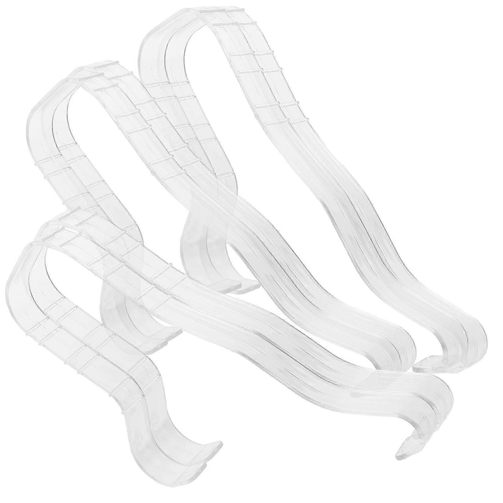 Shoe Support Display Rack Shoe Form For Shoes Storage 6Pcs White