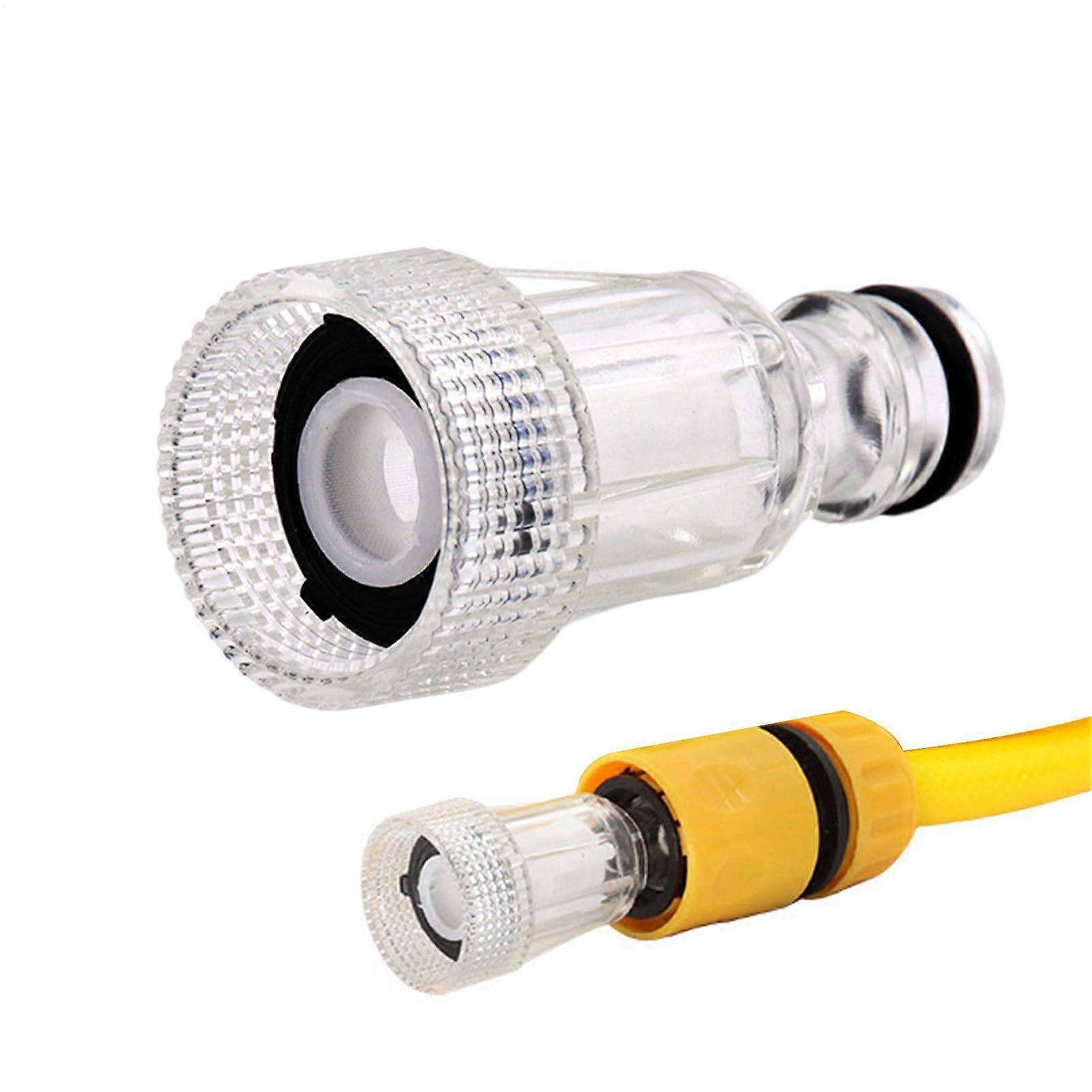 Pressure Washer Hose Adapter with Quick Connection and Inlet Filter, Universal LeakProof Connector