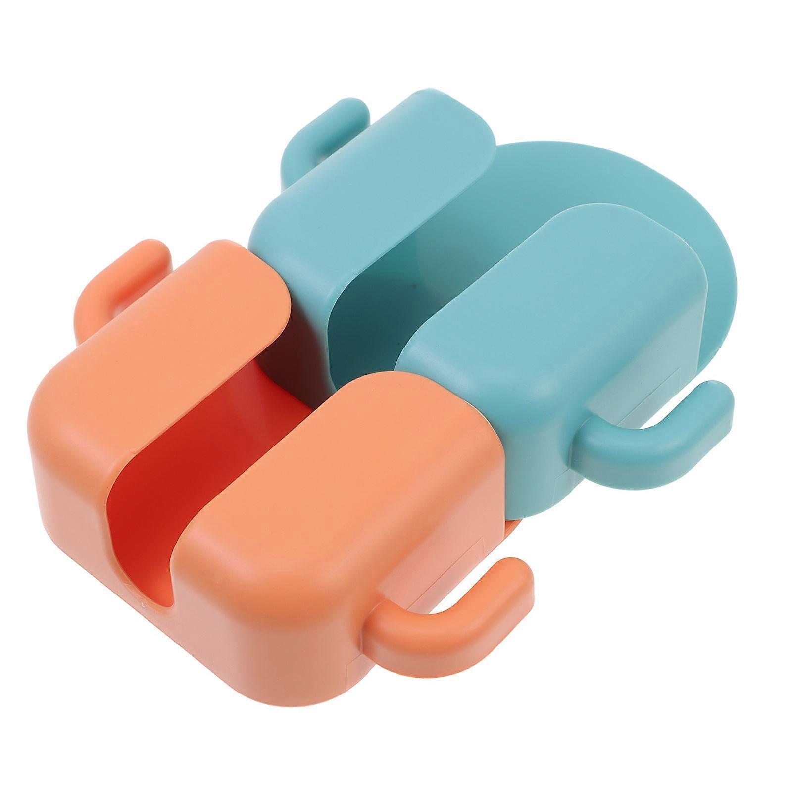 Phone Charging Storage Racks Wall-Mounted Storage Box for 2Pcs Use