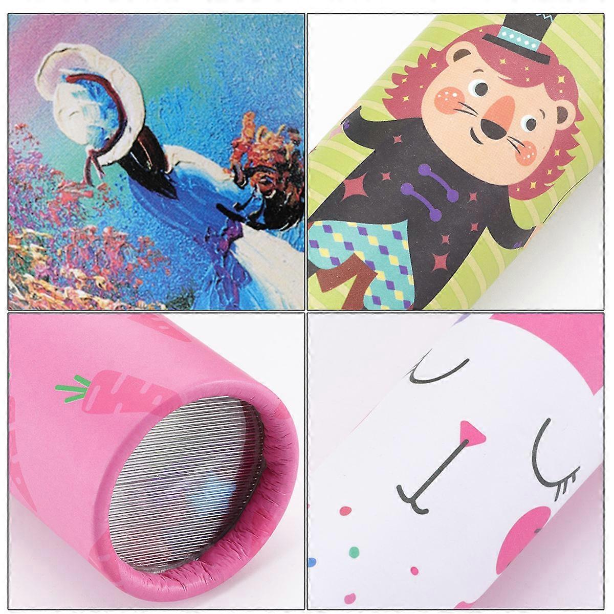 Interactive Toy Kaleidoscope for Kids Educational Activity 4Pcs Set