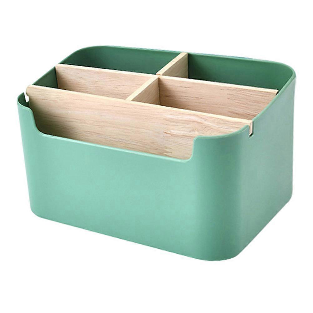 Creative Plastic Storage Container for Home Supply with 1 Set Stationary Holder