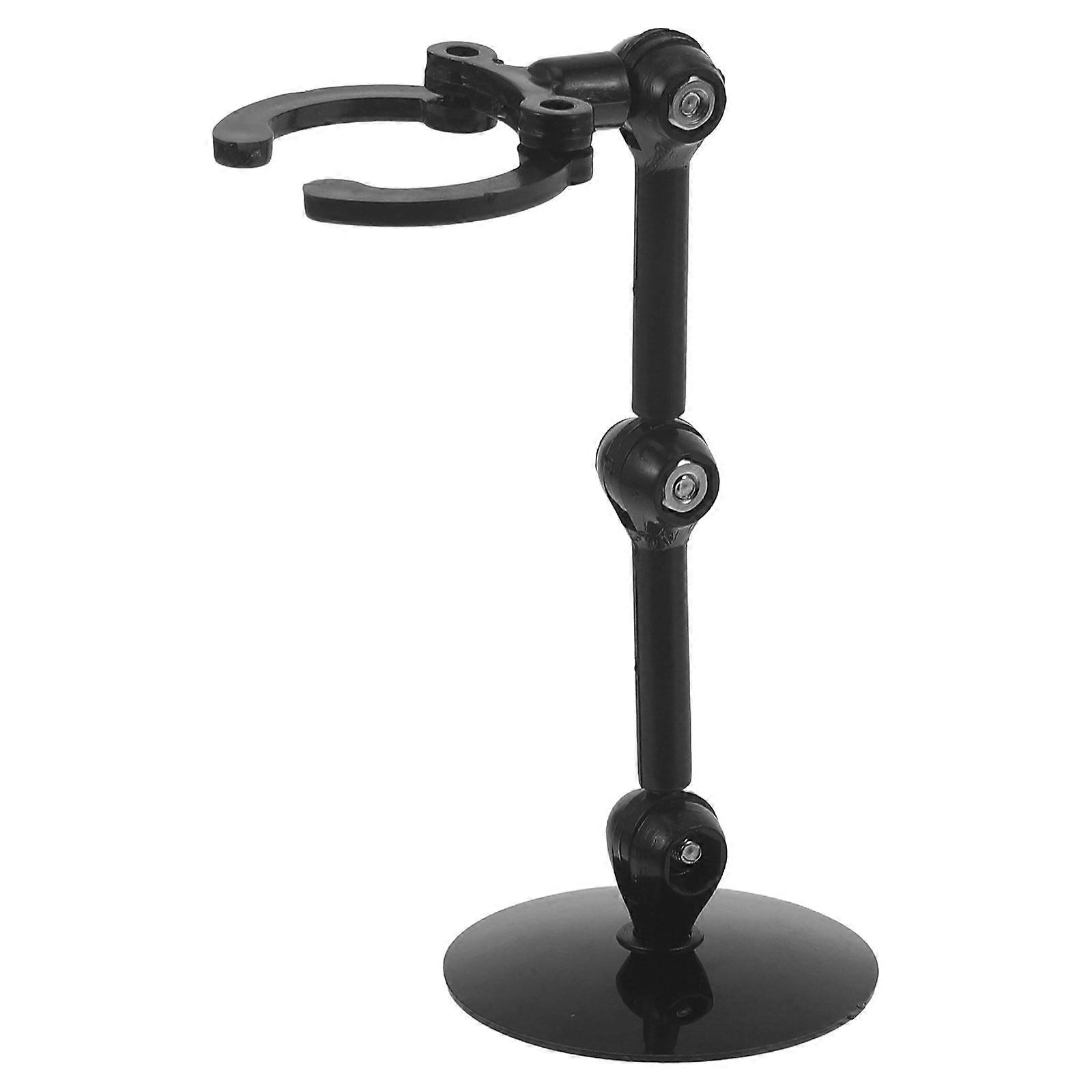 Figure Stand Sturdy Action Figure Display Shelf Plastic Model Rack 8Pcs