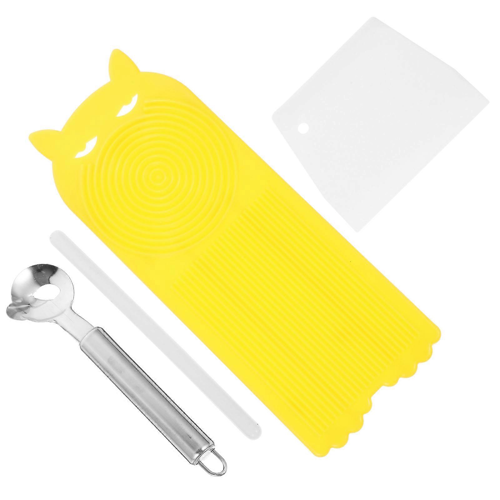 Home Gnocchi Board Pasta Maker Tool Set 4Sets with Quality Materials