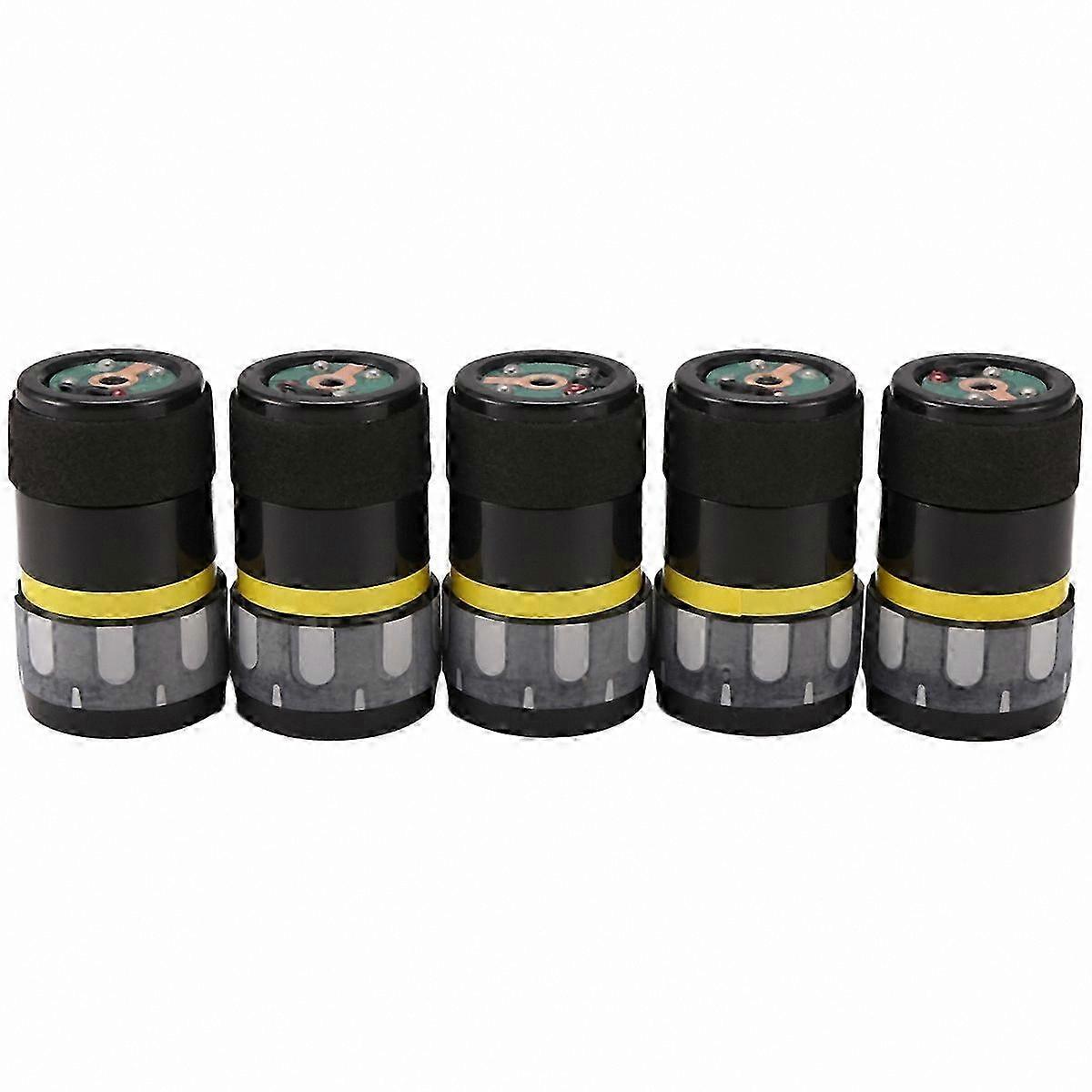 5-Pack Replacement Cartridges for Dynamic Wired Microphones, Compatible with Various Models