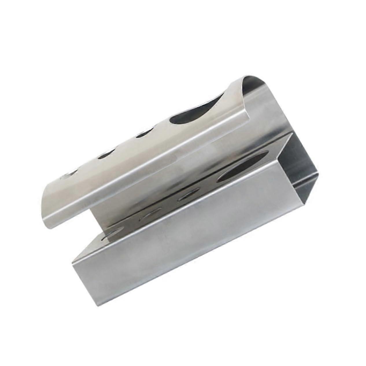 Stainless Steel Wall Mounted Toothbrush Holder and Toothpaste Dispenser, Rustproof Space Saving Bathroom Organizer