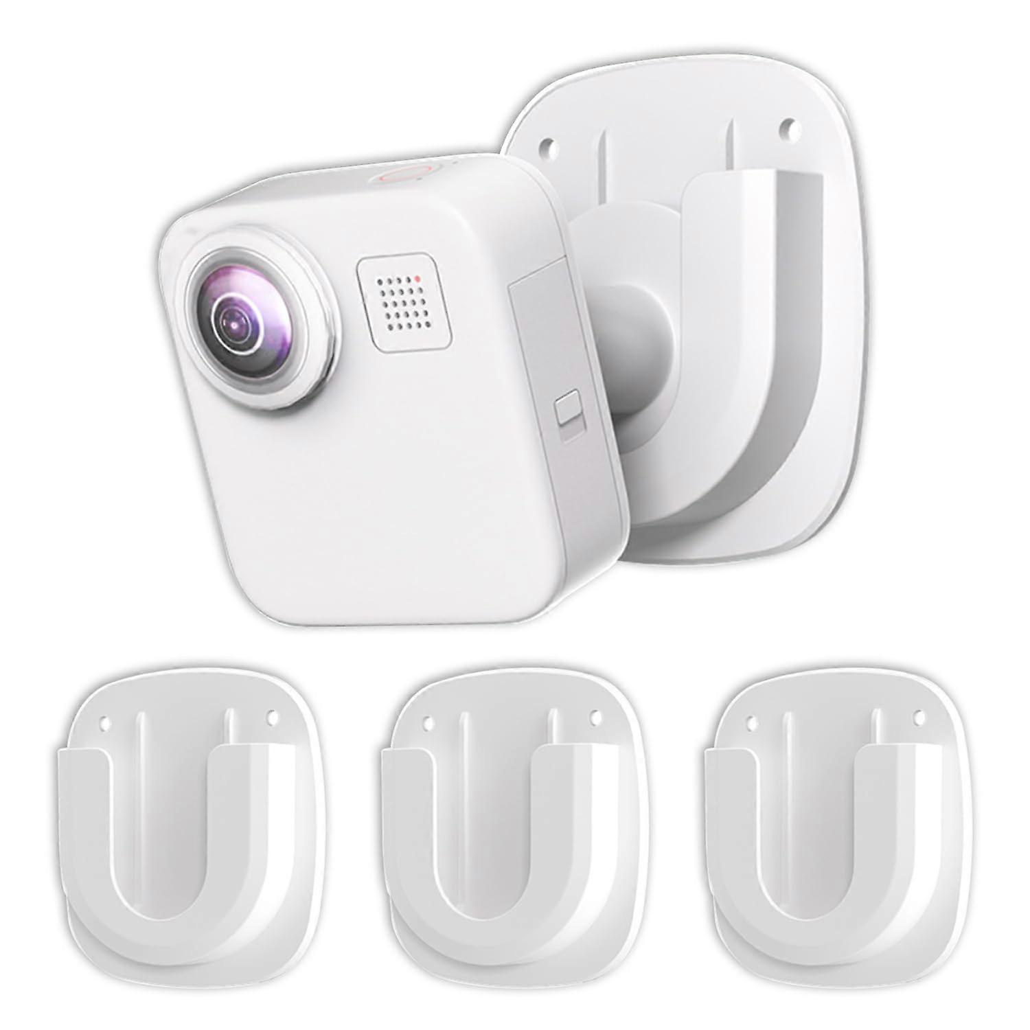 Security Camera Mount for Blink Outdoor & Indoor Cameras, Weatherproof White Brackets, 3 Pack