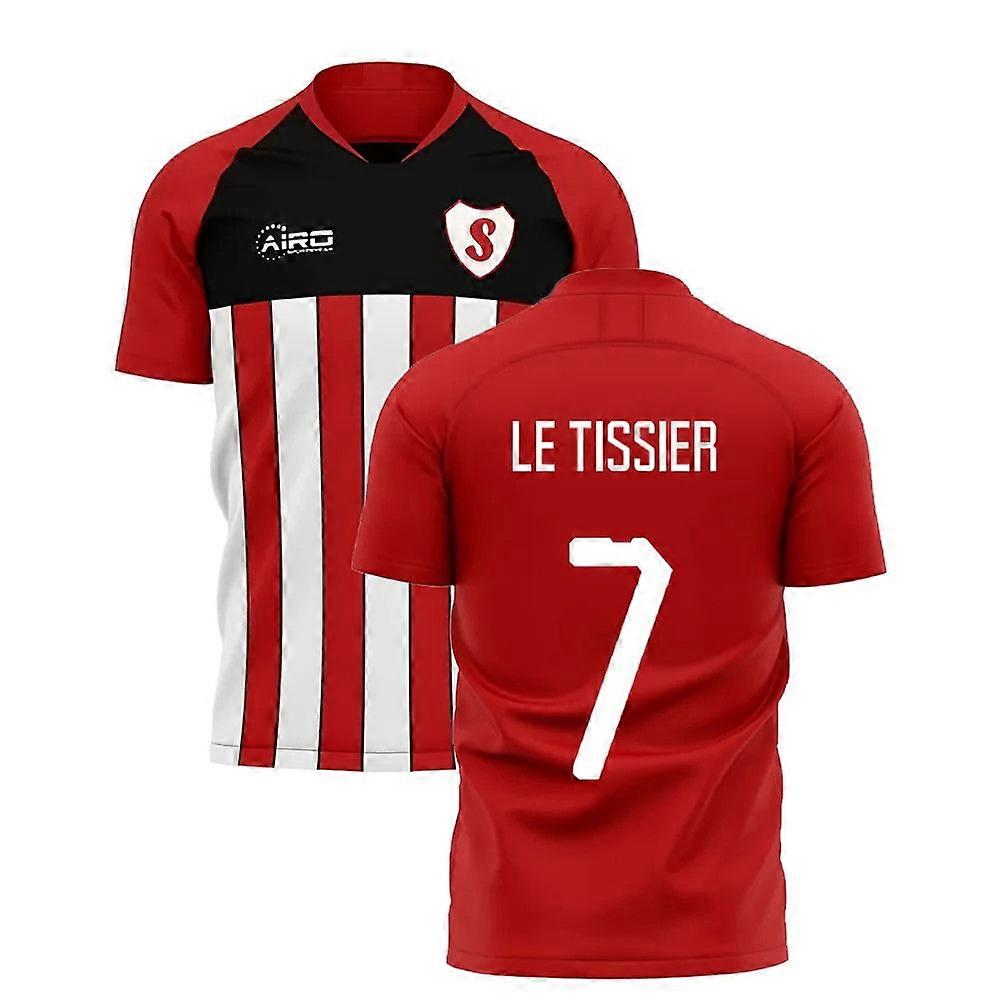 2025-2026 Southampton Home Concept Football Shirt (LE TISSIER 7)