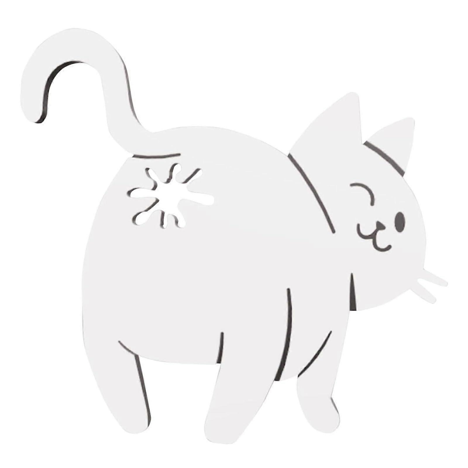 Cute Cat Tissue Holder with Secure Grip, Playful Pair Design, Durable for Kitchen or Picnic