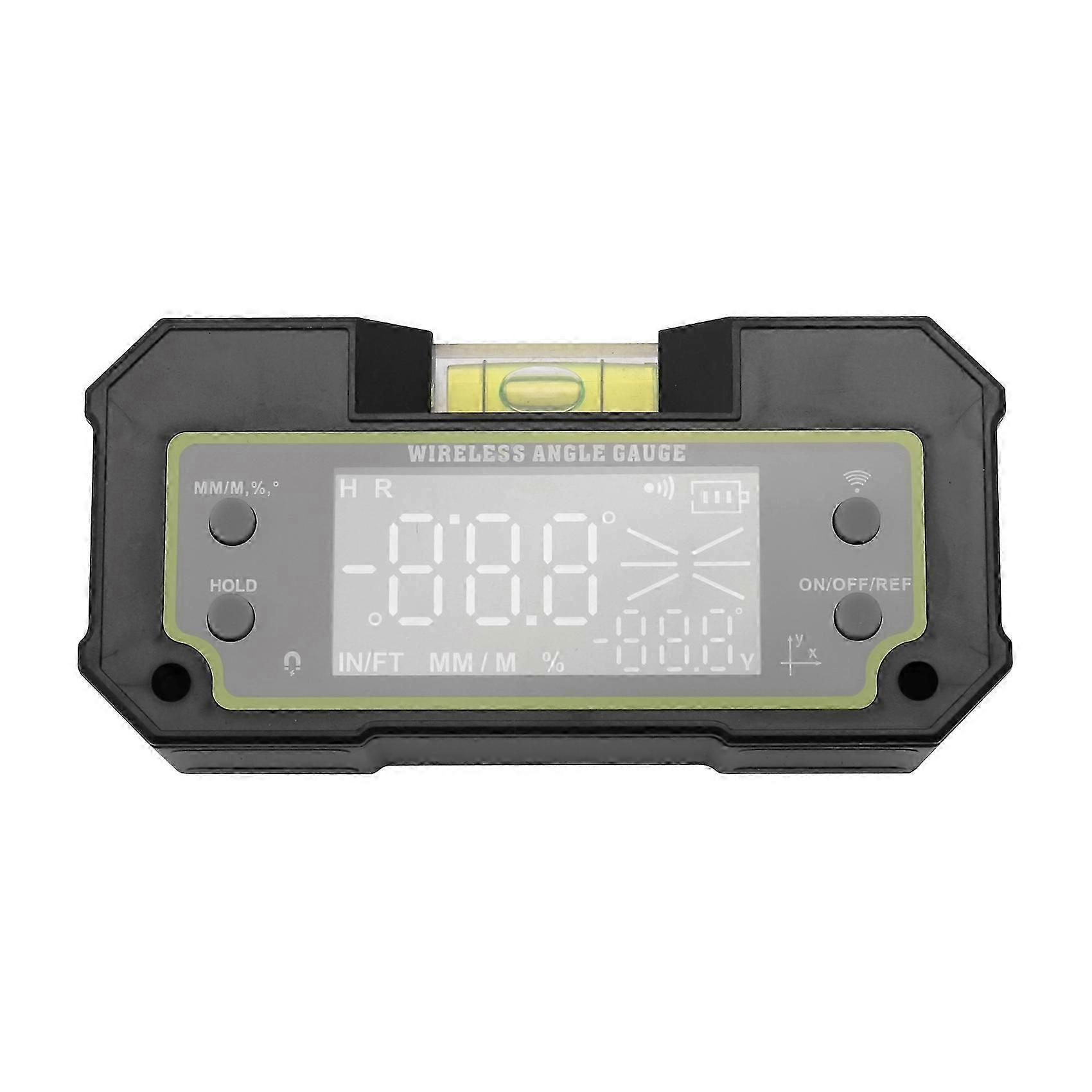Bluetooth Level Inclinometer Dual Axis Digital Protractor Measuring Angle Ruler Biax Rechargeable Magnetic Level Box