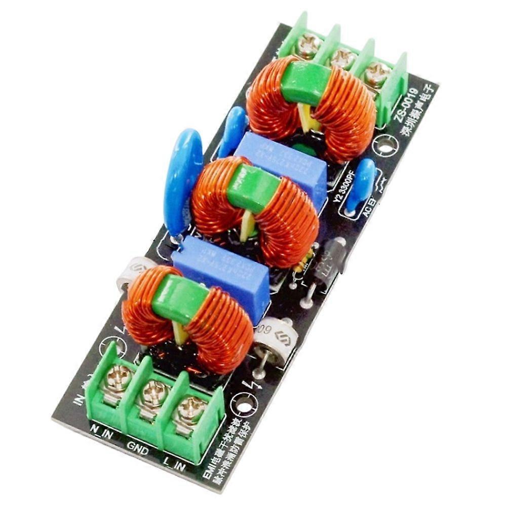 8A 10A 15A 18A EMI Electromagnetic Interference Power Filter Filtering Pulse Surge Lightning Protection Common Mode 10A