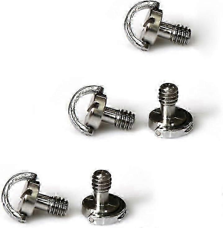Quick Release Clip Screw (5pcs) - 1/4'' Mounting for Camera Tripod Monopod Quick Release Plate 1611
