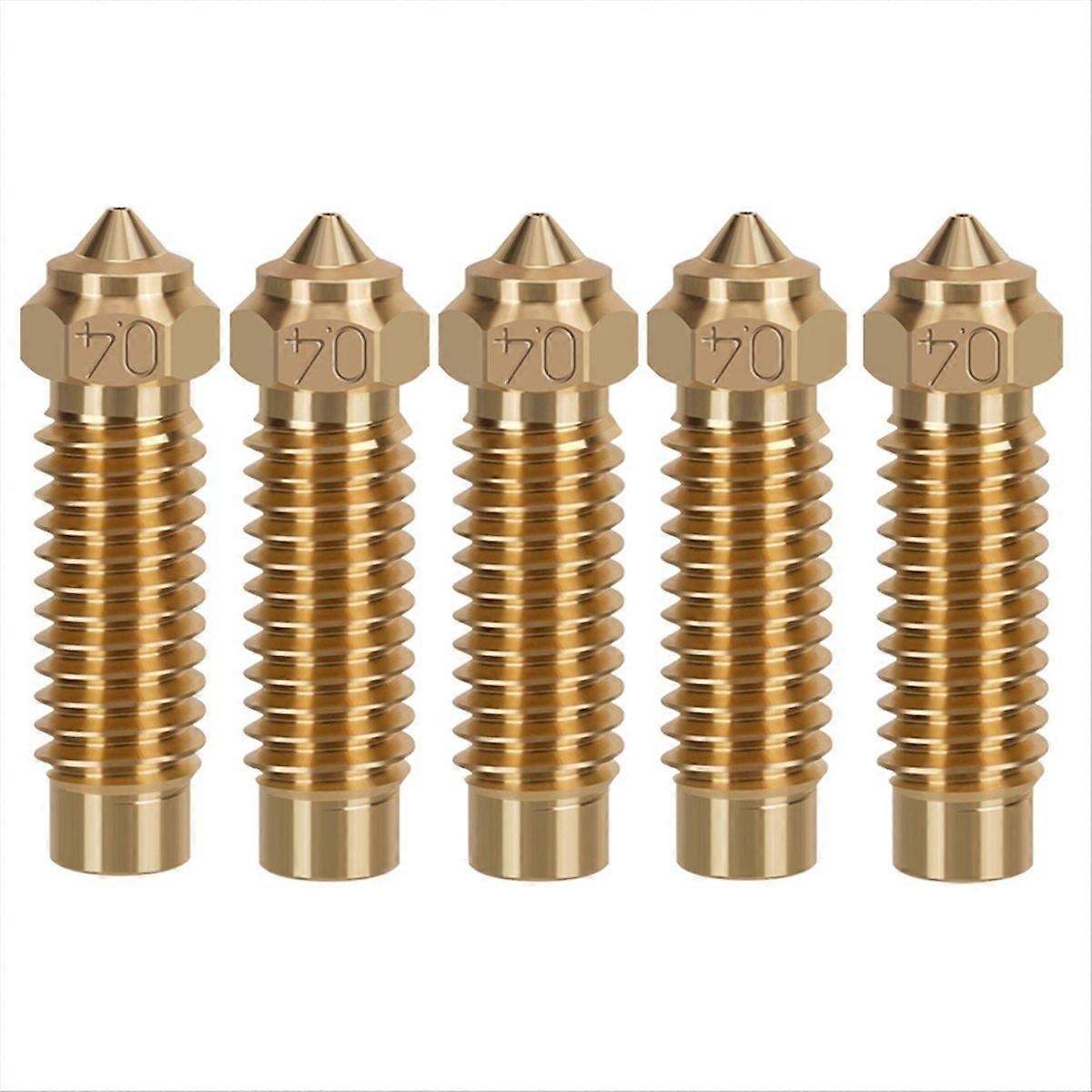 5PCS for Neptune 4Plus 0.4mm High Temperature Nozzle for 1.75mm PLA