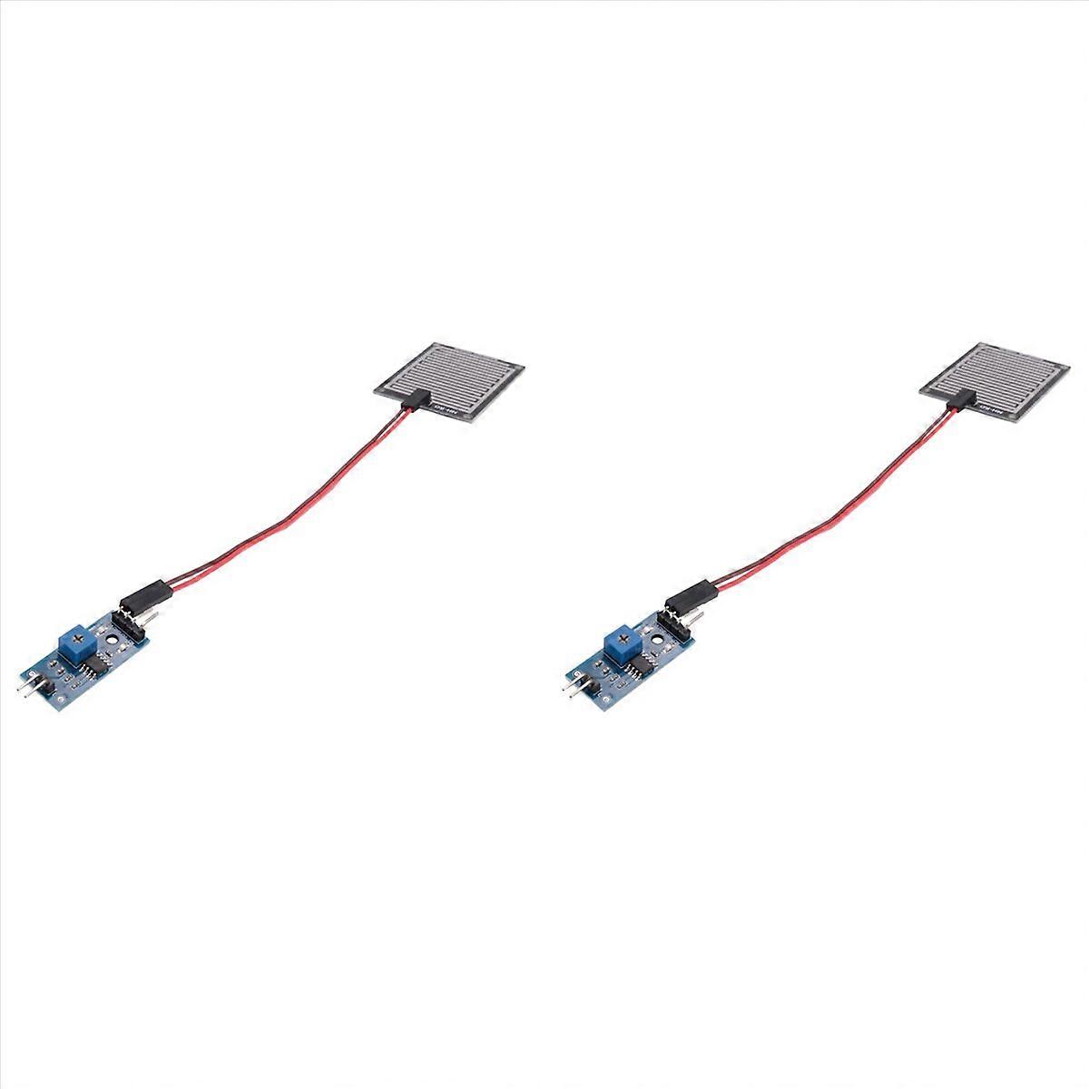 2X Rain Sensor Module Rainwater Rain Sensor Module 3, 3V-5V
