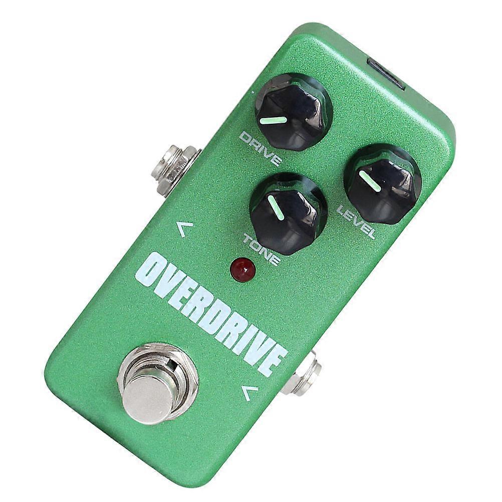 Electric Guitar Effect Pedal Equipped with Booster Function Green