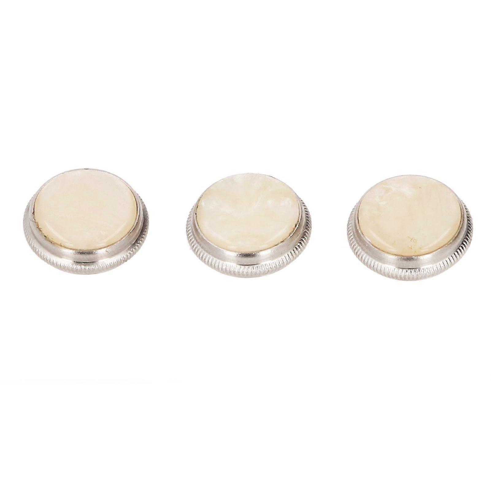 Saxophone Accessories Key Button Replacement Kit with Abalone Shell for Alto Tenor Soprano