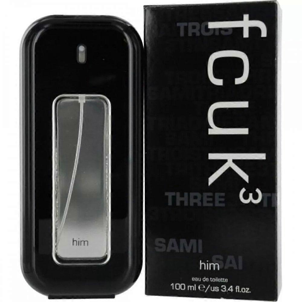 FCUK 3 Him 100ml EDT Spray