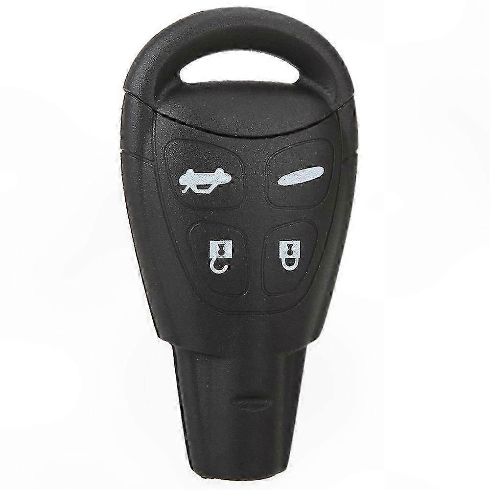 Saab 9-3 9-5 Key Fob Replacement Shell Case with Buttons & Blade