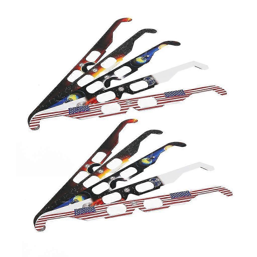 10pieces Solar Eclipse Glasses Absolutely Safe For Looking At Sun Glasses