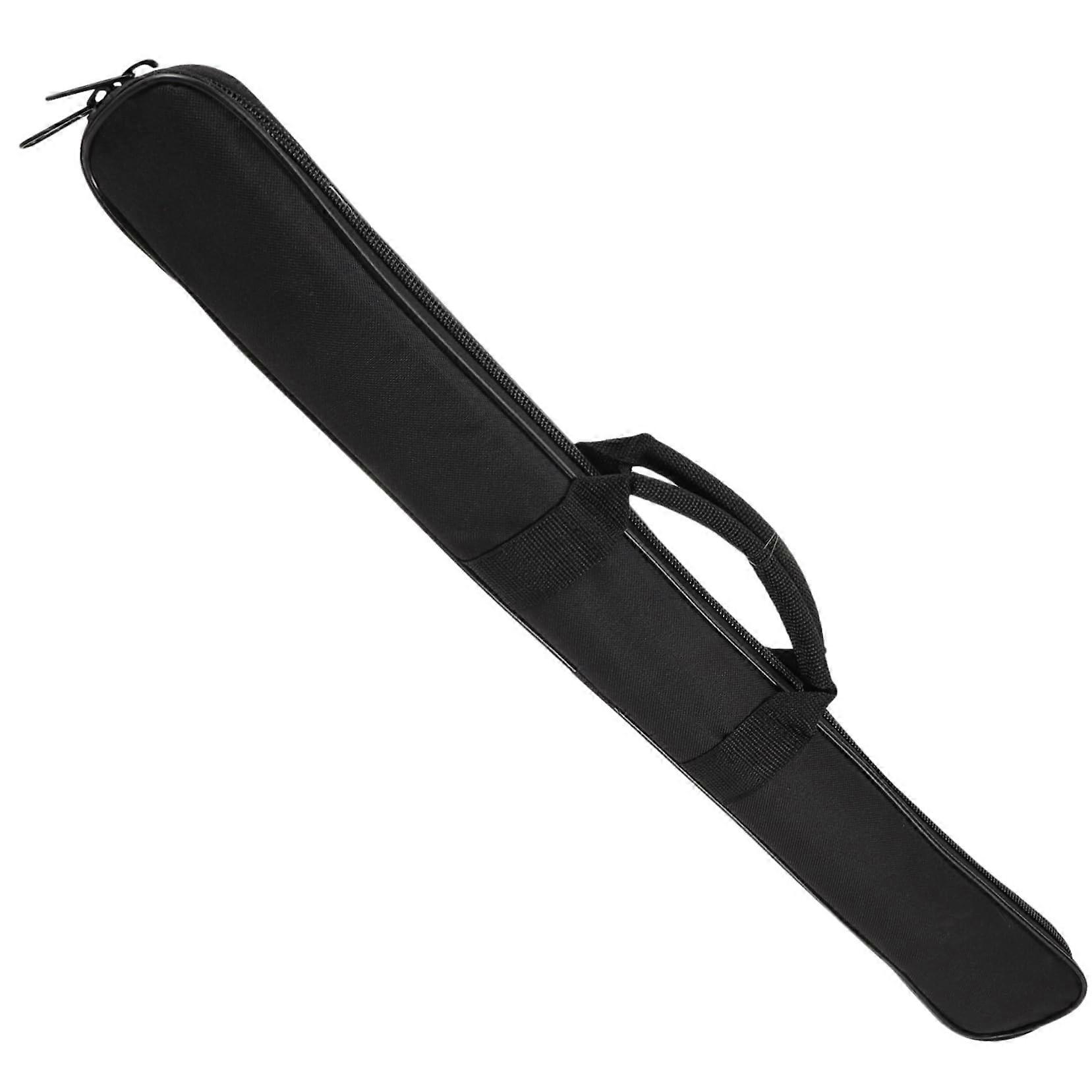 Lightweight Flute Case with Thickened Sponge Padding and Internal Pocket for Students, Random Color
