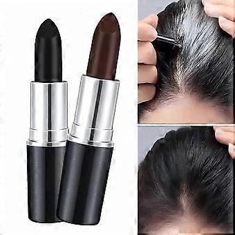 Hair dye pen, White hairline cover, Black & Brown, Portable