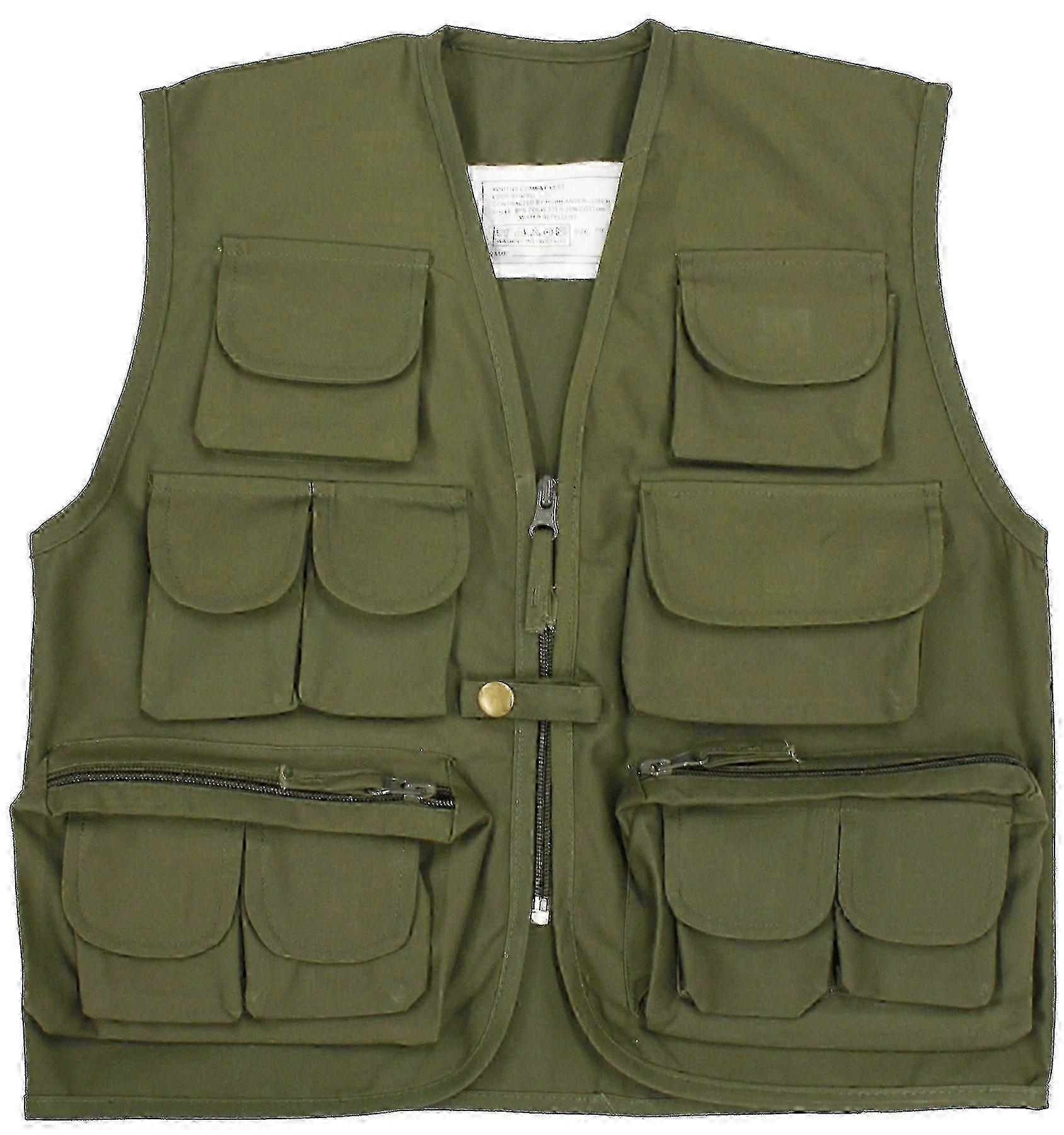 Nuevo uniforme del ejército niños Multi bolsillo chaleco chaleco