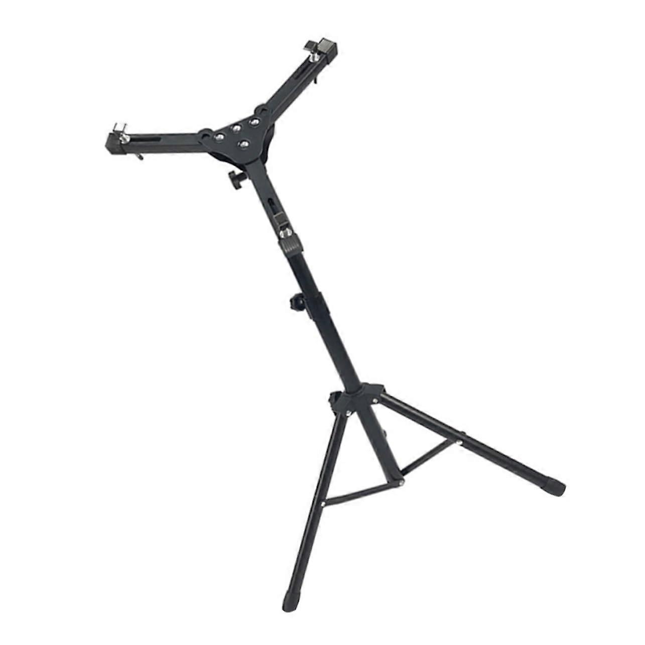 Adjustable Drum Practice Pad Stand with Durable Sturdy Construction, Foldable Snare Drum Holder for Beginners