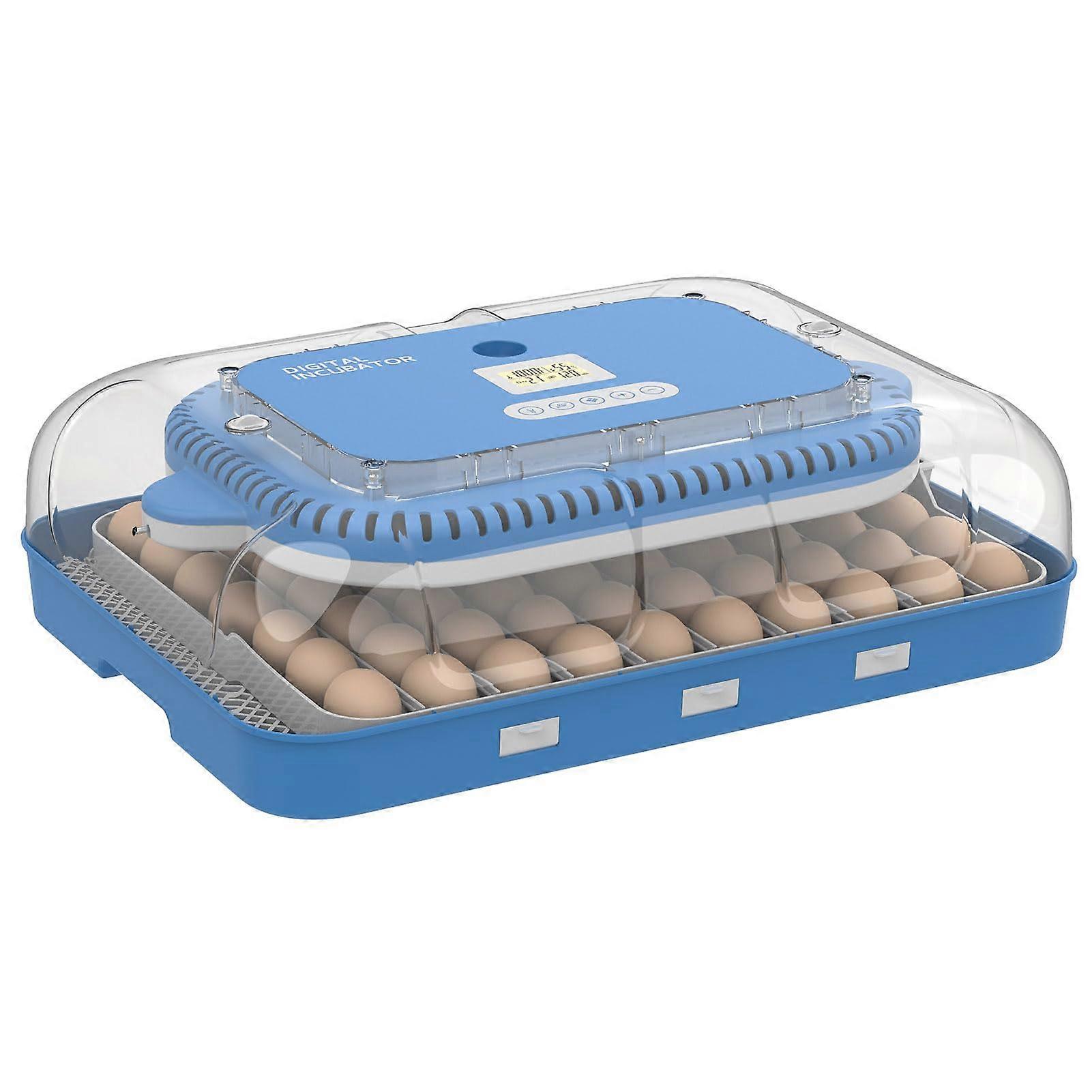 70 Egg Incubator 3in1 with Automatic Turning LCD Control Candler for Hatching and Brooding