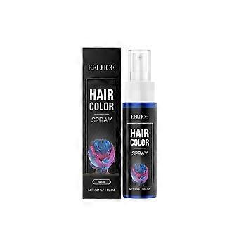 Eelhoe Blue Temporary Hair Spray Gentle Moisturizing Color Fashion Color Hair Color Convenient Hair Spray